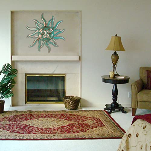 Sun Metal Wall Art Outdoor Decor