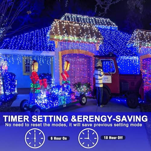 82FT 250 LED String Lights Indoor