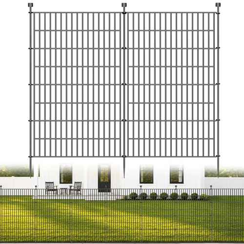 No Dig Garden Fence Outdoor for Yard