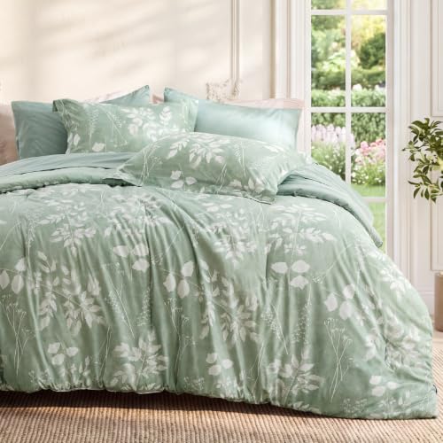 Sage Green Queen Comforter Set