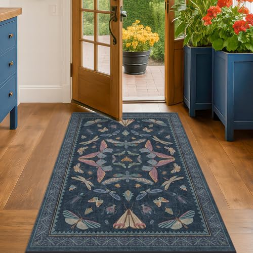 Washable 3x5 Indoor Rugs for Entryway (15 Sq Ft)