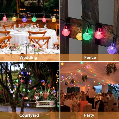 Outdoor Solar String Lights
