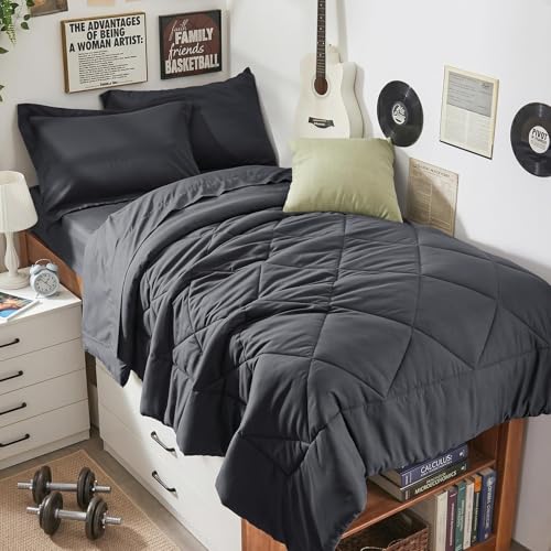 5 Piece Twin Comforter Set
