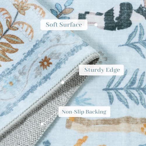 Animal Area Rugs 8x10 Soft Non (80 Sq Ft)