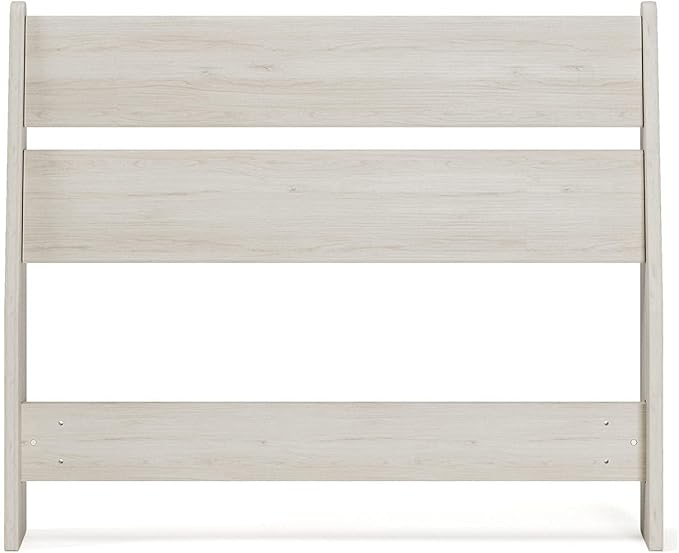 Signature Design by Ashley Socalle Modern Open Slat Twin Headboard, Natural Beige