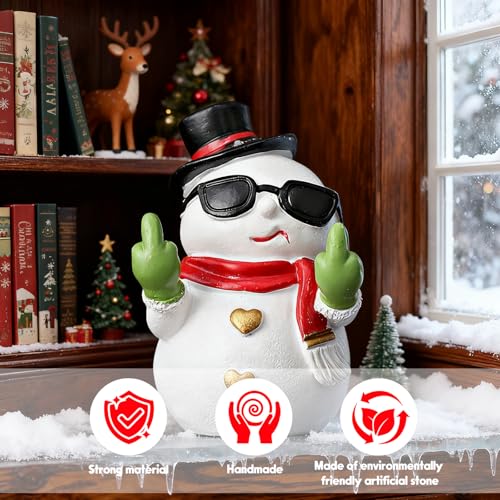 Christmas Snowman Figurine
