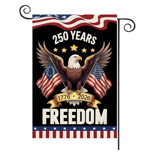 250 Anniversary USA Flag Garden Flags 1776