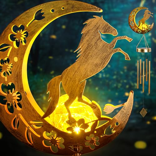 Moon Horse Wind Chime Decorative Gift
