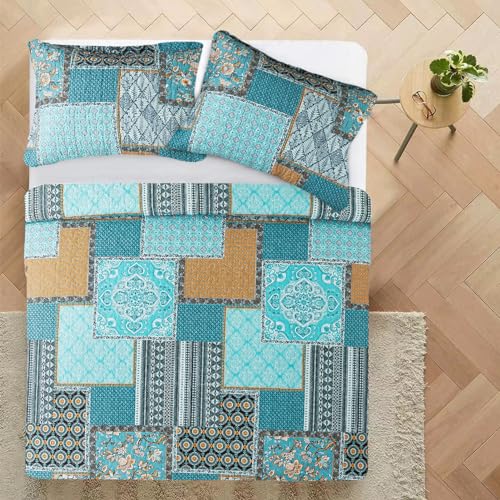 Cotton Quilt Queen Size Bedding Set