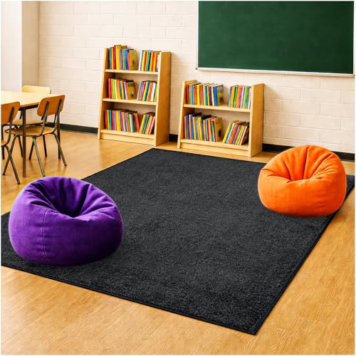Soft & Colorful 12' x 12' Kids Classroom Area Rug