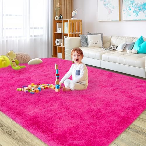 Extra Large Fluffy Area Rug for Bedroom Living Room