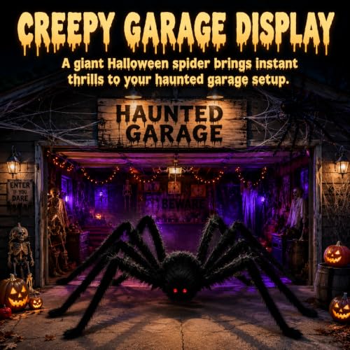 15FT Giant Spider Halloween Decorations Outdoor (15FT)