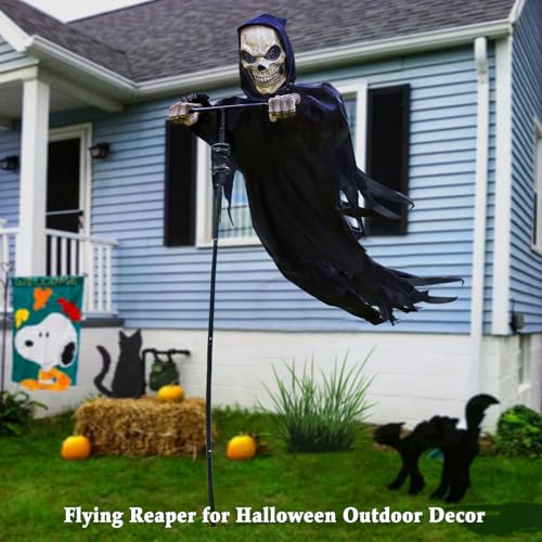 Outdoor Halloween Skeleton Decorations