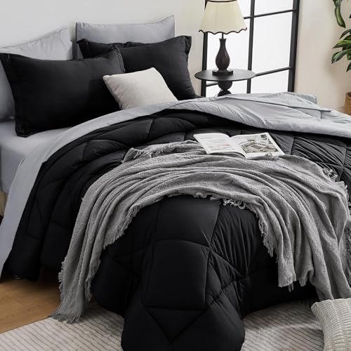 7 Piece Oversized Queen Comforter Set