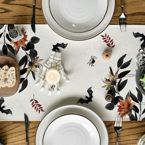 210 GSM Halloween Table Runner Home Party Decor 13x72 Inch