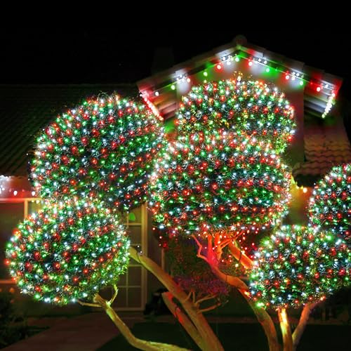 F8 Big Bulbs Christmas Net Lights