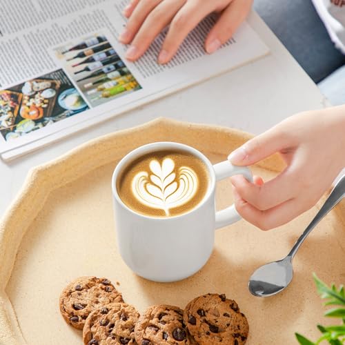 Porcelain Coffee Mugs Set (6 Count)