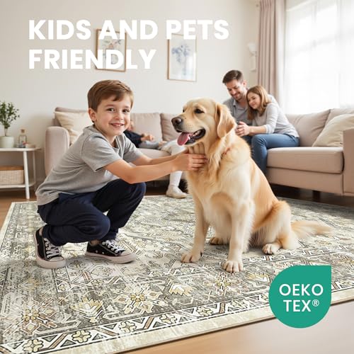 8x10 Area Rugs for Living Room (80 Sq Ft)