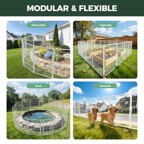 No Dig Garden Fence