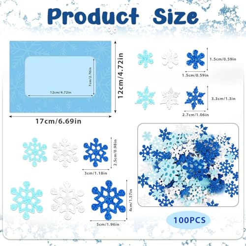 28 Packs Winter Picture Frame Craft Kits for Kids (28 Count)