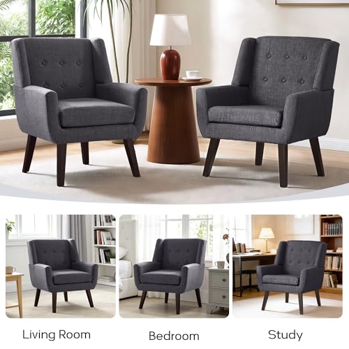 Living Room Chairs Set of 2