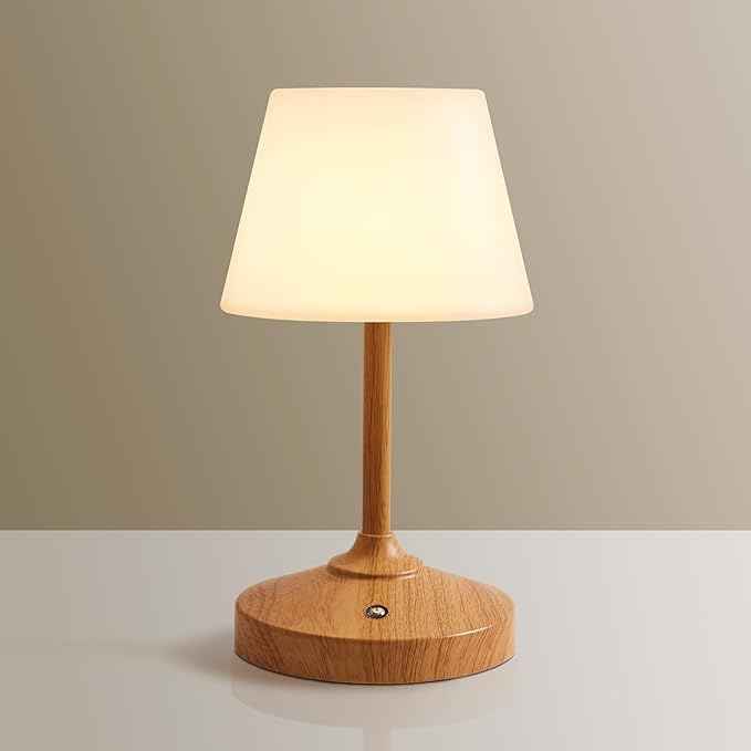 Table Lamp Cordless Lamp,Outdoor Waterproof Shower Lamp,5000mAh Rechargeble Battery Operated Lamps Dimmable Touch Desk Lamps,LED Night Light for Bathroom Patio Camping Restaurant Home