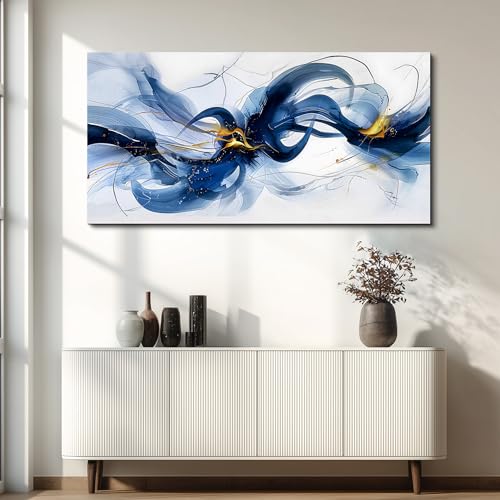 Canvas Wall Art For Living Room Large Wall Decor For Office Bedroom Decorations Abstract Ink Painting Artwork Room Wall Mural Aesthetic Home Decor 30x60 In