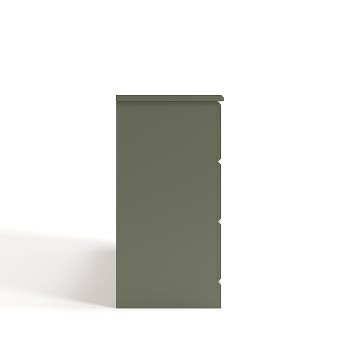 Storkcraft Brookside 6-Drawer Dresser (Olive) – GREENGUARD Gold Certified, Green Dresser for Bedroom, Kids & Nursery Storage Chest, Safety Interlocking Drawers, Pre-Installed Tracks, Kids Chest