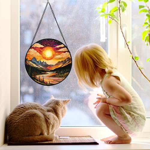 Stained Glass Window Hanging