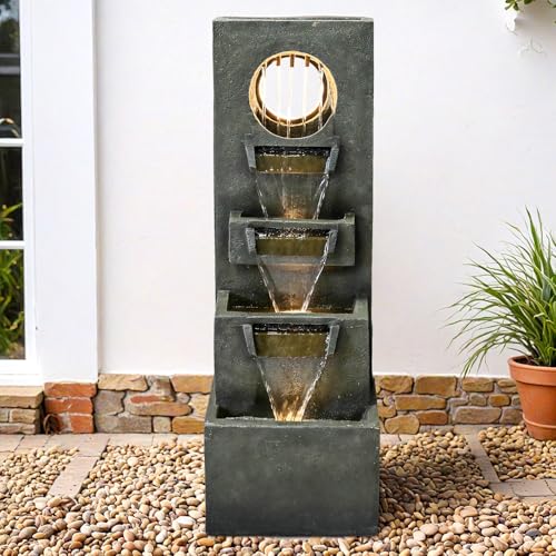 39.3" Modern Cascading Indoor