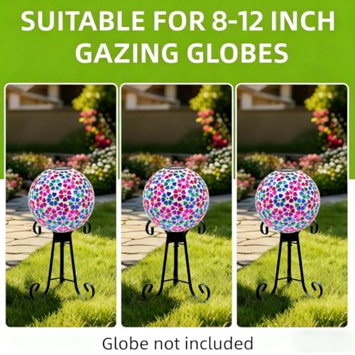 Metal Gazing Ball Stand