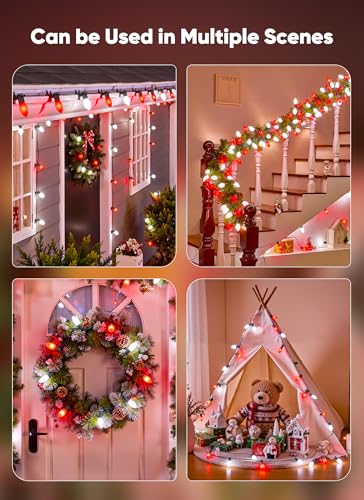 50Ft Christmas Lights Outdoor (50 Count)