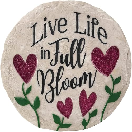 Garden Décor Life in Full Bloom Stepping Stone