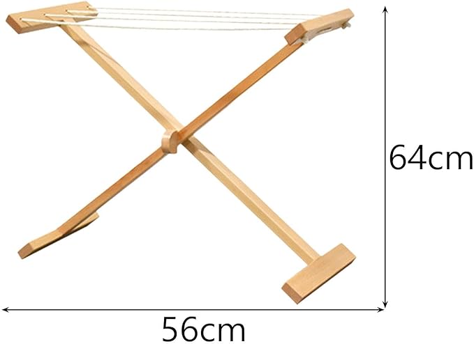 Children Laundry Drying Rack Towel Rack for Kids, Wood Clothing Dryer Educational Tool Wooden Clothes Rack for Household Home