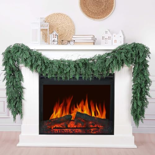 9FT Artificial Cedar Garlands