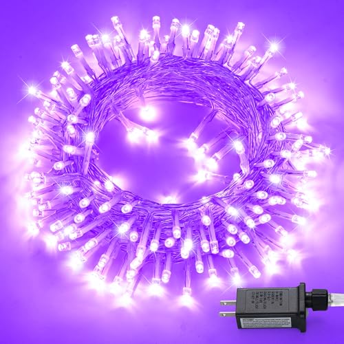 99Ft Purple Halloween Lights (99 Foot)