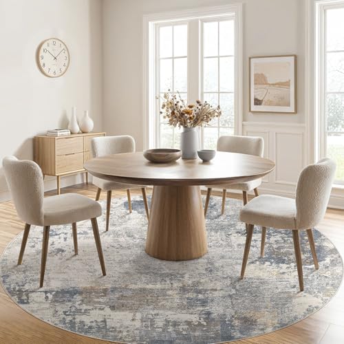 8ft Round Area Rug Living Room Rugs