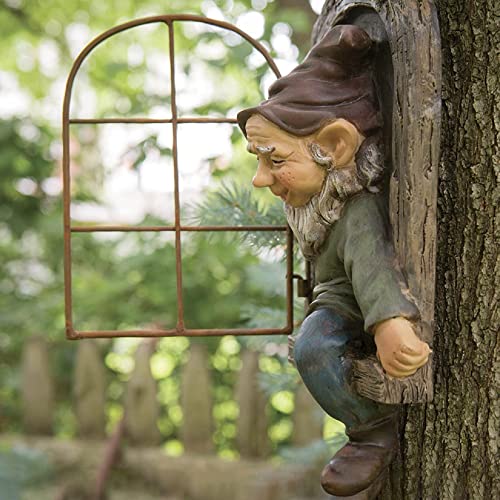 Gnome Big Tree Faces Garden Decor