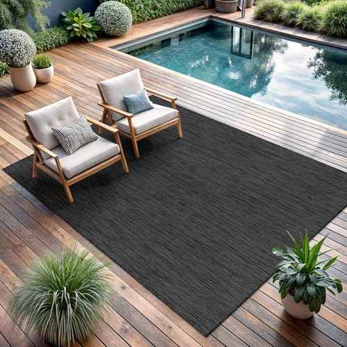 Outdoor Rug 10x14 Modern Area Rugs for Large Indoor and Outdoor Patios and Porches (139.9997 Sq Ft)