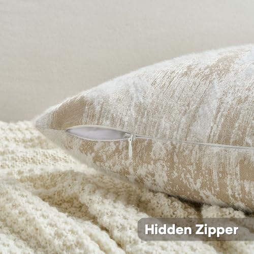 Pack of 2 Faux Cashmere Throw Pillow Covers 12x20 Inch (2 Count)