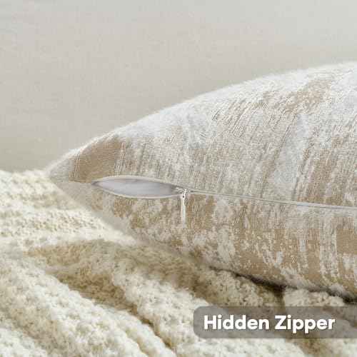 Pack of 2 Faux Cashmere Throw Pillow Covers 16x16 Inch (2 Count)
