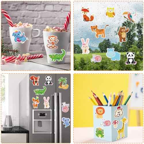 Window Clings Stickers for Kids Window Gel Clings Decals Thick Gel Clings Toddlers and Adults Classroom Home Nursery Airplane Birthday Party Supplies