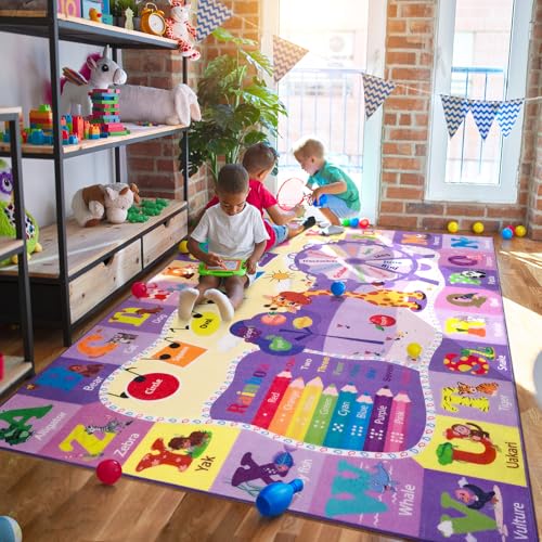 BENRON 3x5 Playroom Rug for Kids Washable