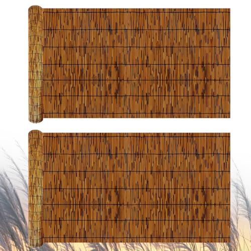 2 Pack Natural Reed Fencing