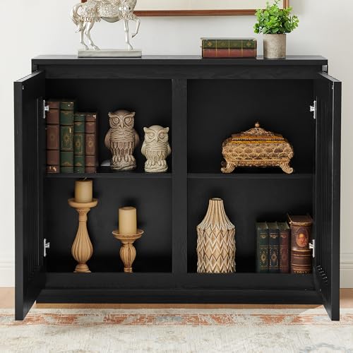39" Narrow Sideboard Cabinet with Storage