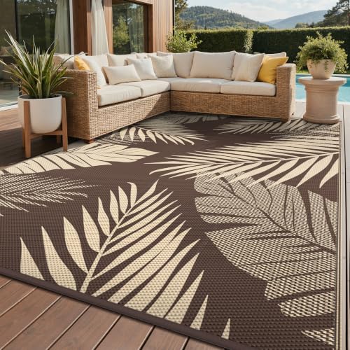 Outdoor Rug Waterproof Plastic Rugs for Patio