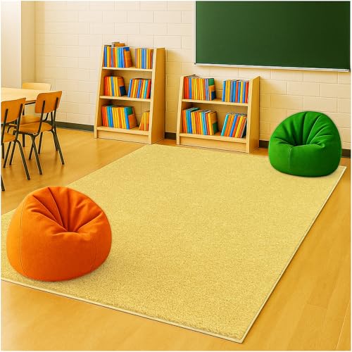 Soft & Colorful 11' x 11' Kids Classroom Area Rug