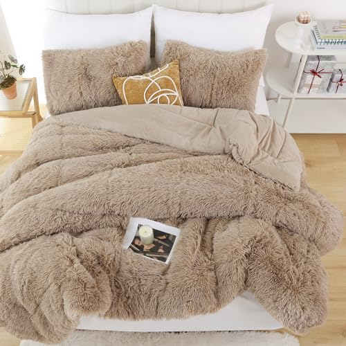 Fluffy Full Size Comforter Set
