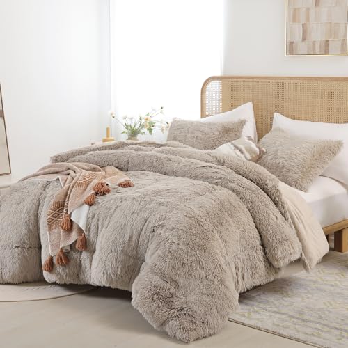 Fluffy King Size Comforter Set