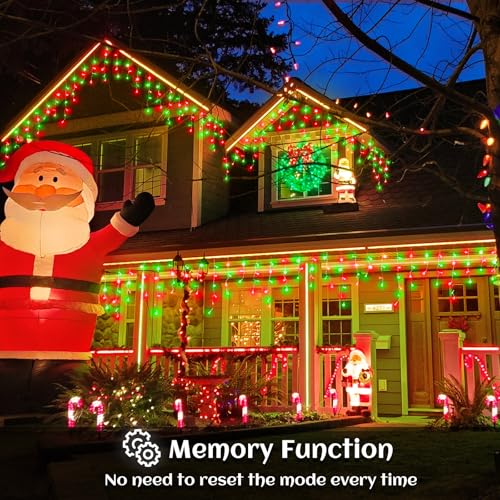 99ft Icicle Lights for Outside